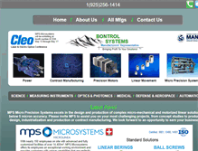Tablet Screenshot of bontrolsystems.com